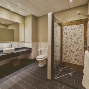 baño del palacete de la ochava