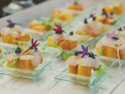 canapes de cocktail de boda